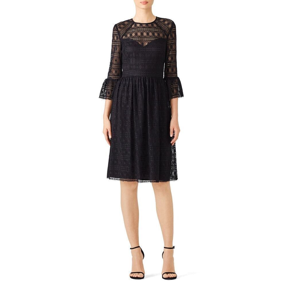 Trina Turk Black Everdine Dress 💕